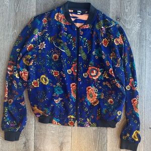 LPA Vibrant Floral Bomber Jacket 0080